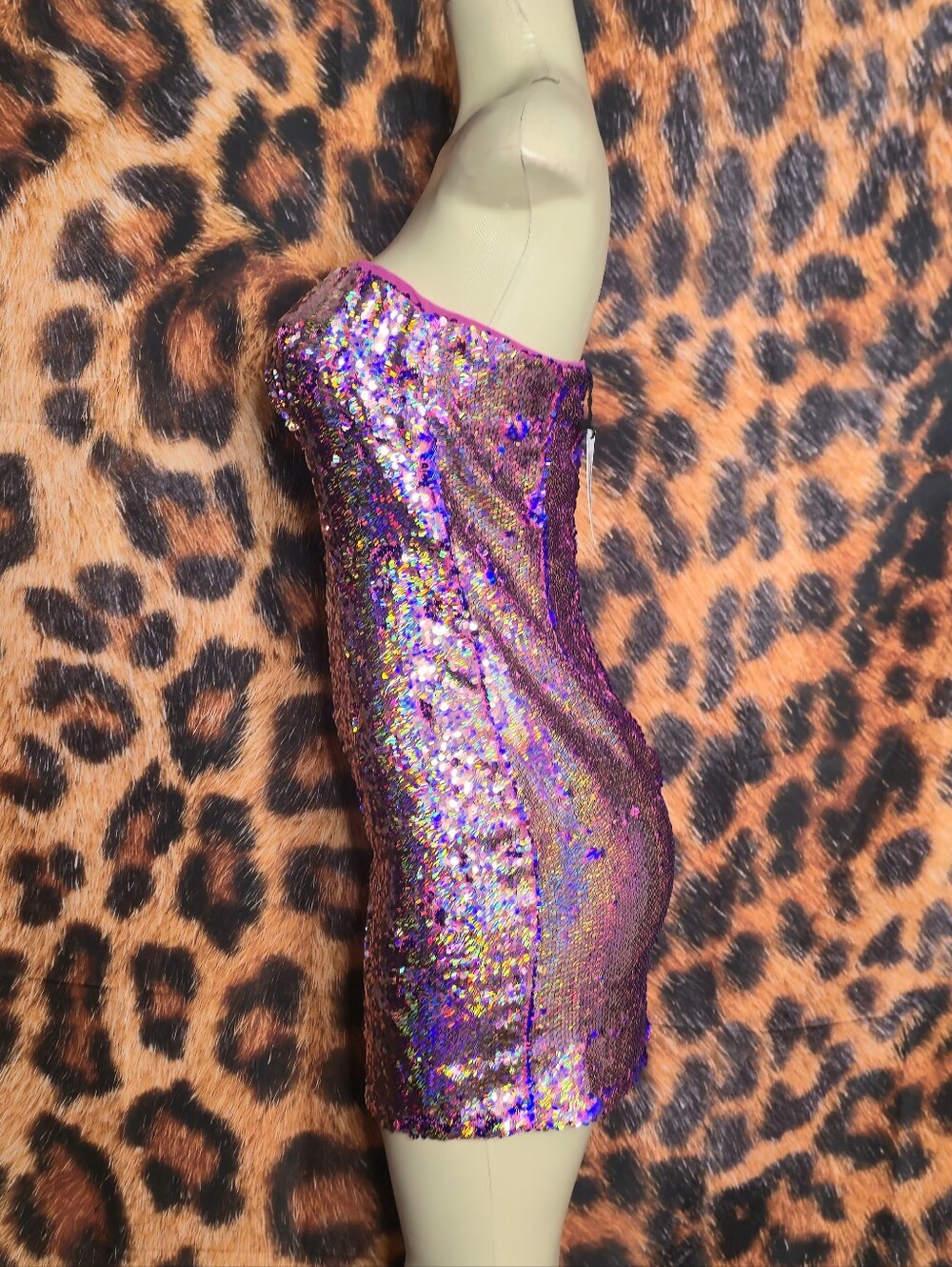 Party Starter Strapless Sequin Bandeau Mini Dress - Picture 6 of 14